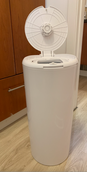 Purepail diaper pail white