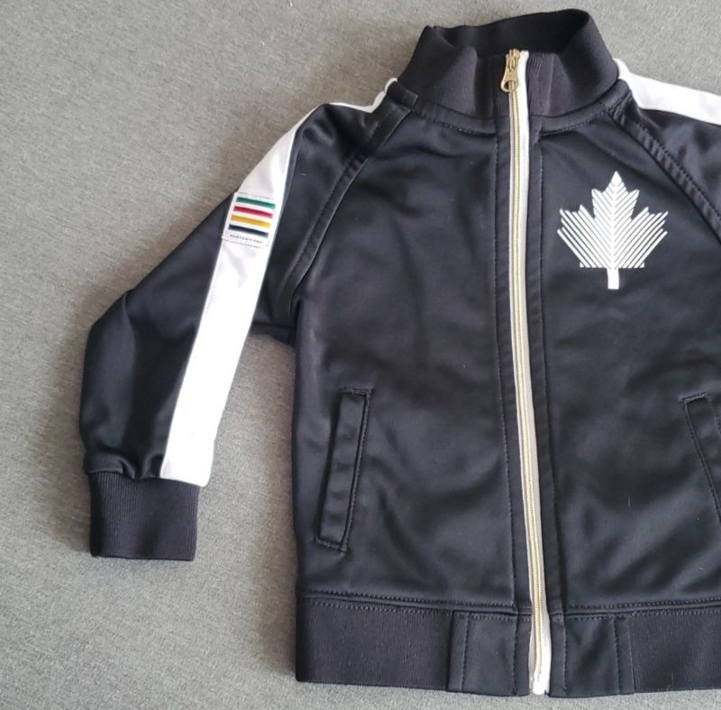 Official Team Canada Olympic Zip Up Sweater, HBC, Size 6 - 12 Months, Kids 12 Month (9-12M)