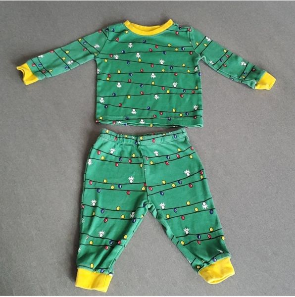 Tucker + Tate Two Piece Holiday Pajamas, Size 6 - 12 Months, Kids 12 Month (9-12M)