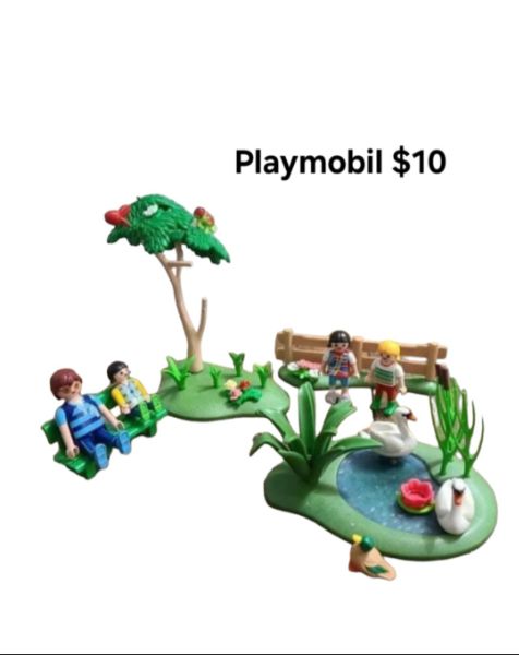 Playmobil park scene set