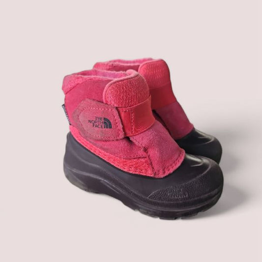 The North Face sz 8 pink winter boots