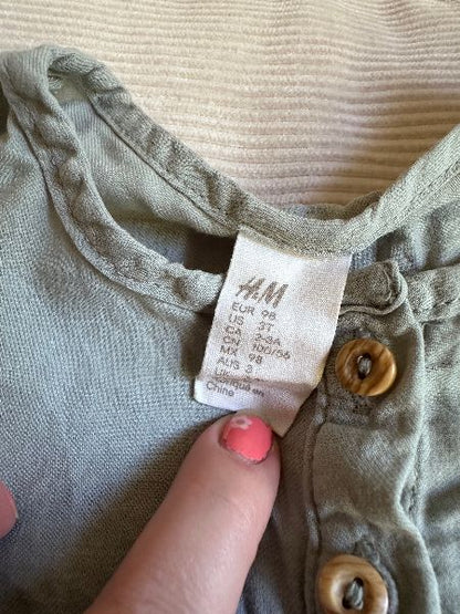 Zara/H&M Long sleeve top bundle (2) 2/3T, Kids 3T