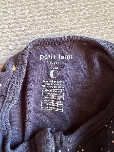 12m Petit Lem star sleeper, Kids 12 Month (9-12M)