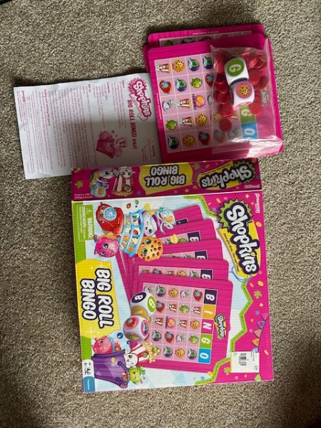 Shopkins Big Roll Bingo Board Game