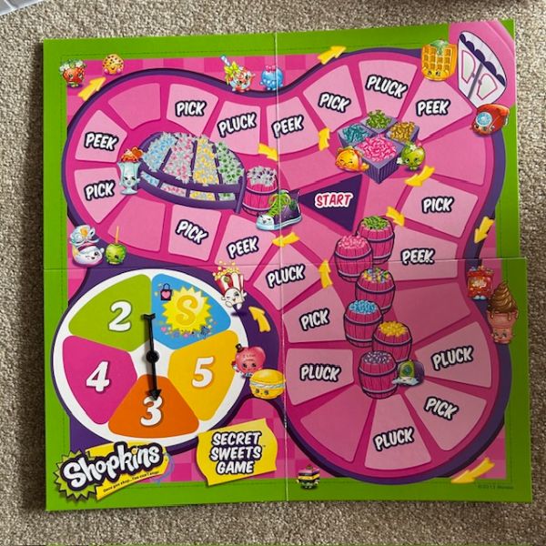 Shopkins Secret Sweets Board Game