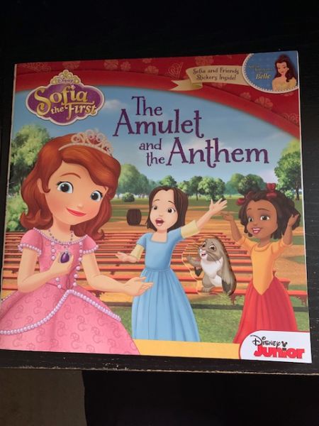 Sofia The First Softcover book: The Amulet and the Anthem