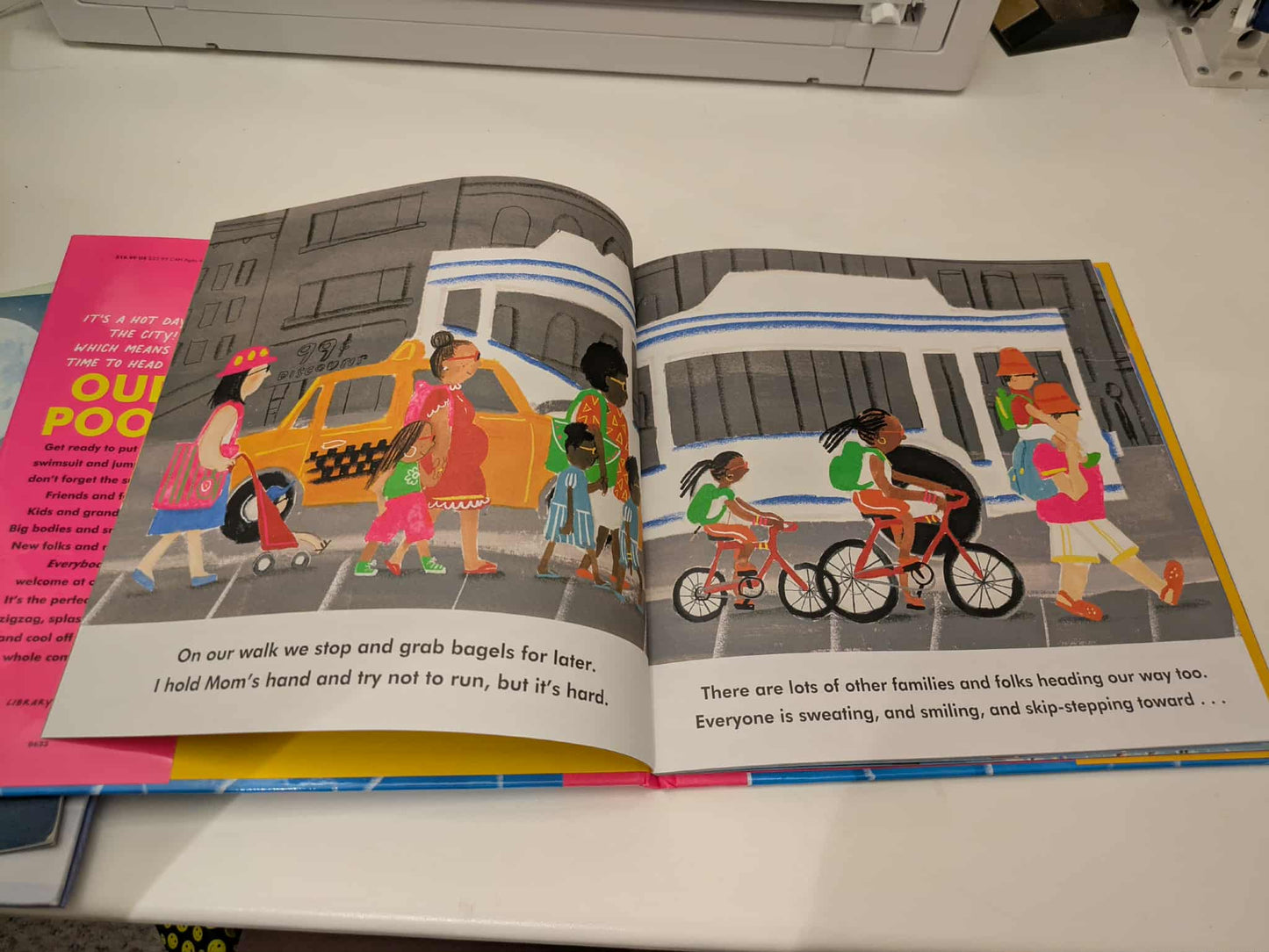 our pool - Hardcover book