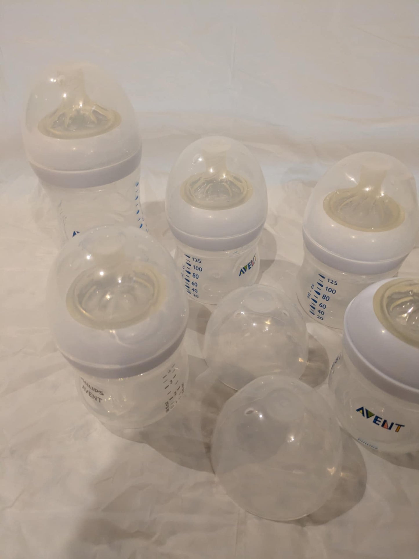 Philips Avent Bottles and Manual Breast Pump