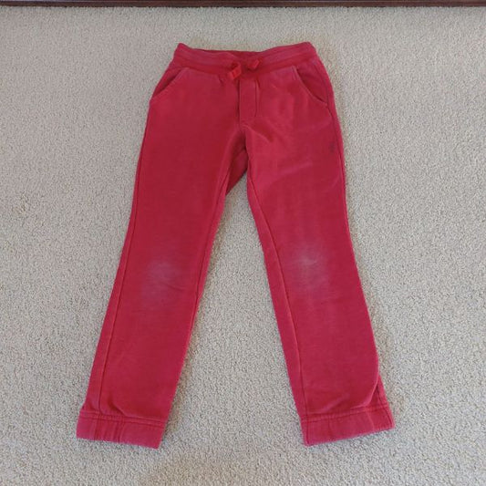 Jogger Pants - Red, Kids 7 & 8 (small)