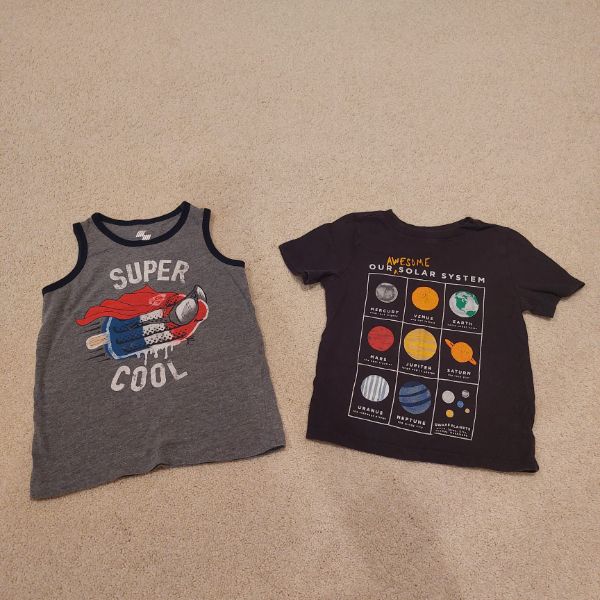 Boys T-shirts, Kids 4/4T