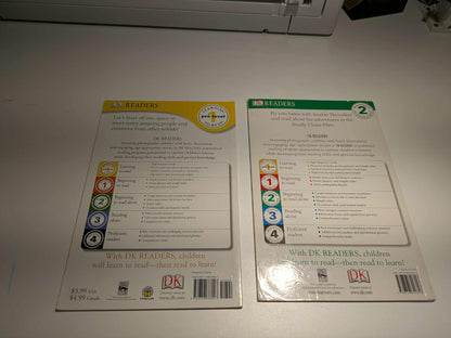 Star wars DK Readers level 1 and 2 books (Blast off & The clone wars)