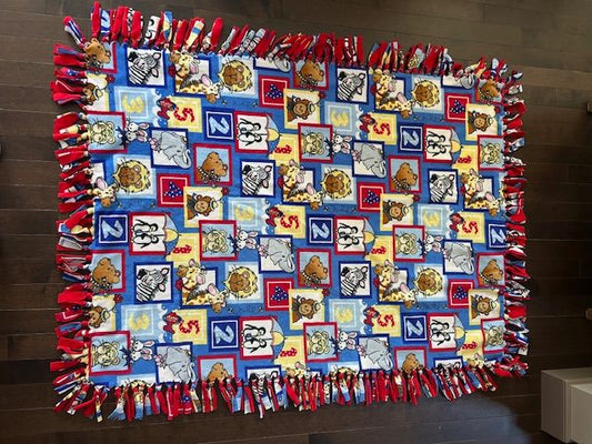 Baby Floor Play Blanket or Cozy Blanket for older kids