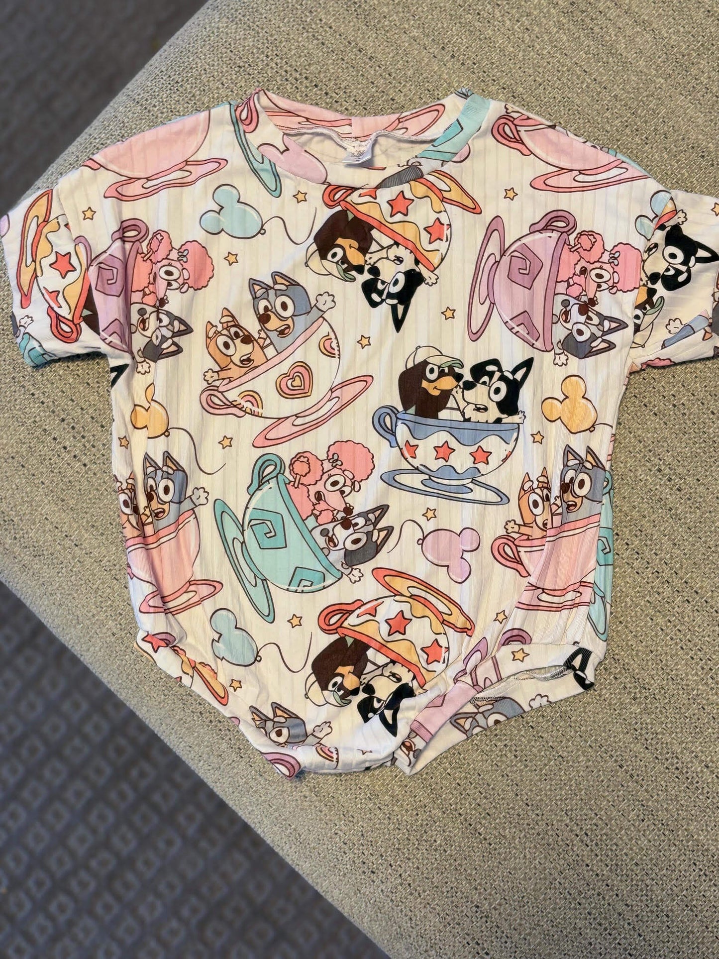 Bluey Bubble Romper- 2T, Kids 2T
