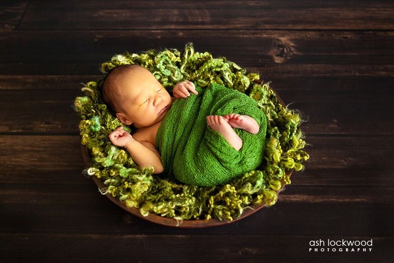 Newborn Photography Props - Round Bowl