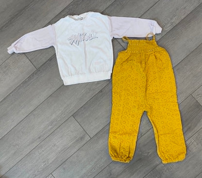 24m Sweater and overalls , Kids 24 Month (18-24M)