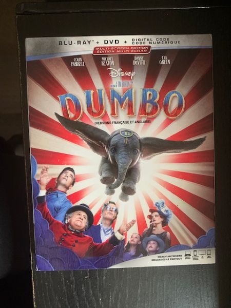 Dumbo [Blu-ray + DVD + Digital] (Bilingual)