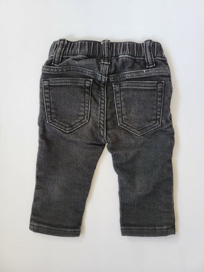 Gap, 3-6 months, dark grey skinny jeans, EUC, Kids 6 Month (3-6M)
