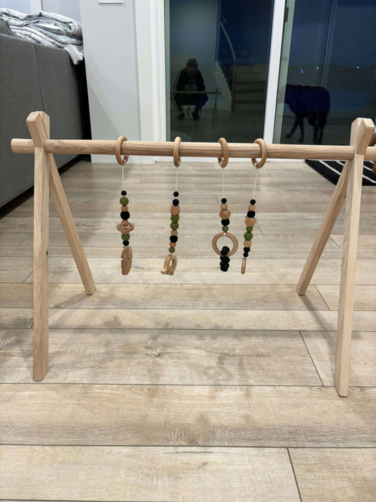 Wooden Baby Play Gym