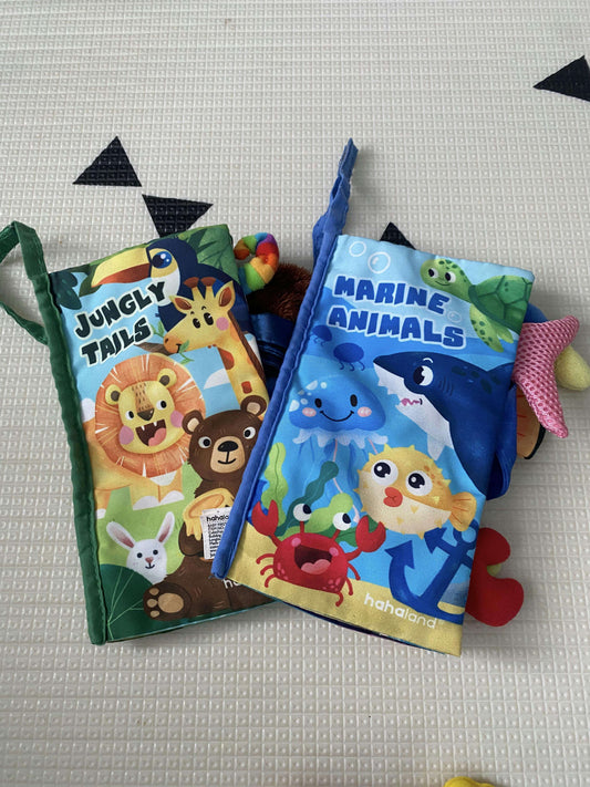 Sensory fabric books