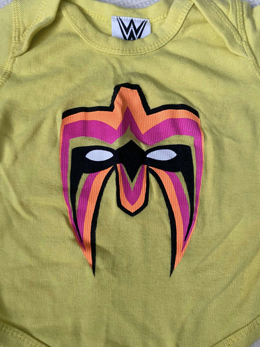 WWE Ultimate Warrior Onesie Retail $25, Kids 6 Month (3-6M)