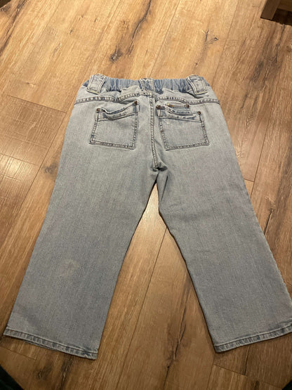 Maternity capri jeans, Maternity M (8-10)