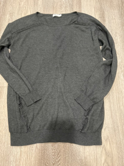 Thyme maternity. Sweater top with threaded cutouts, Maternity M (8-10)