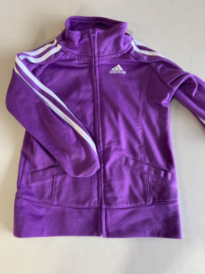 Adidas outerwear purple jacket 4T, Kids 4/4T