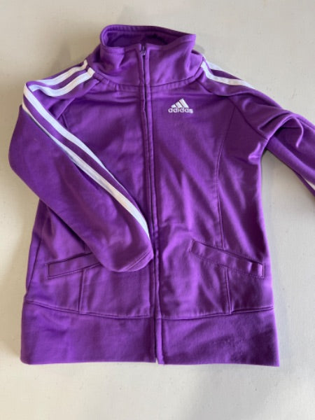 Adidas outerwear purple jacket 4T, Kids 4/4T