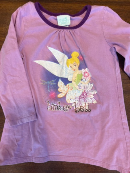 *Disney tinker bell  purple 4T shirt, Kids 4/4T