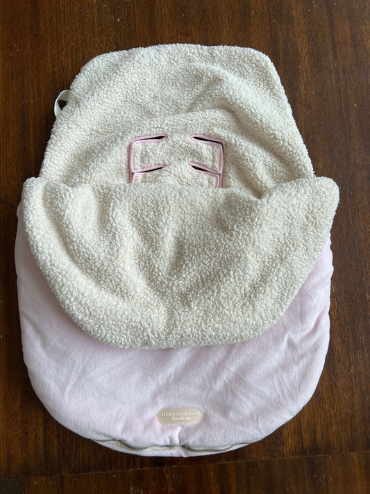 Car seat fleece cover retails for $70 on Amazon