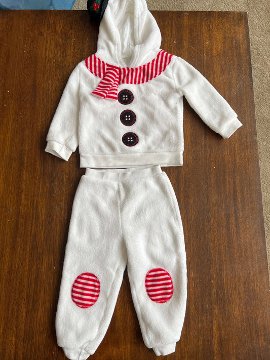 Matching fleece Christmas jacket and pants. , Kids 24 Month (18-24M)