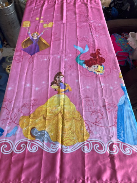 Disney princess curtains 2 panels