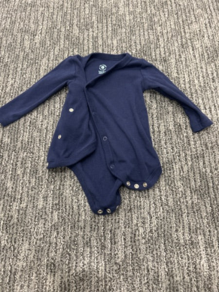 Blue long sleeved Joe fresh Onesie, Kids 6 Month (3-6M)