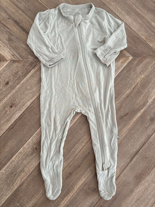 Kyte Baby Zipper Footie 3-6m, Kids 6 Month (3-6M)