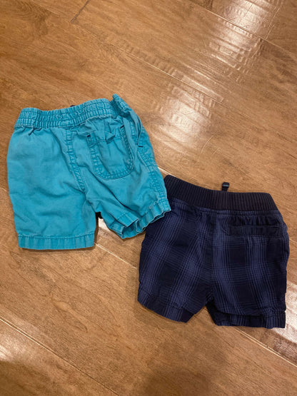 Set of 2 Joe Fresh shorts. Size 6-12 month, Kids 12 Month (9-12M)