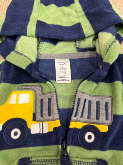 VGUC, Carter's fleece outfit, size 3mos, Kids 3 Month (0-3M)