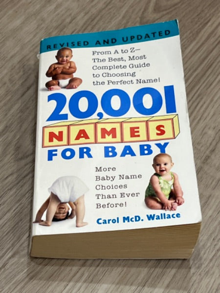 Baby Name Books, GUC