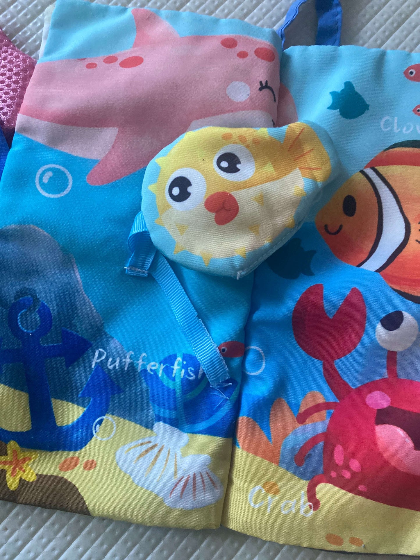 Sensory fabric books
