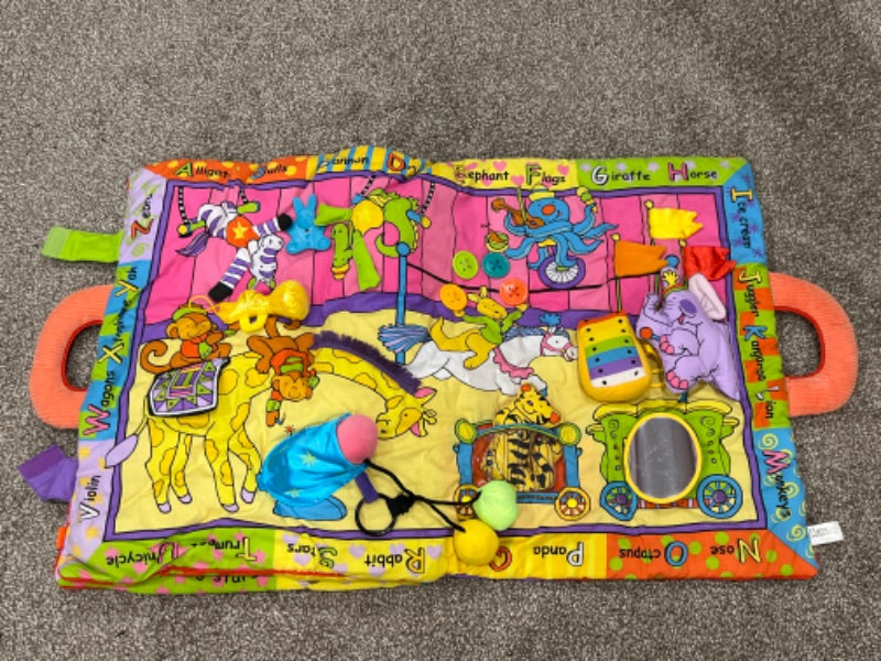 NWT Circus Travel Play Mat