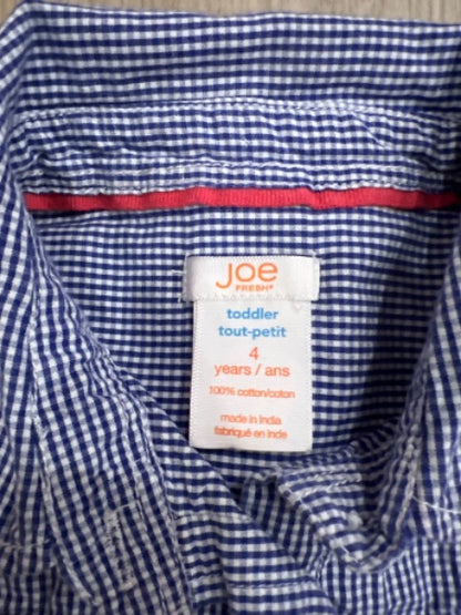 Joe Fresh, dress shirt, size 4, VGUC, Kids 4/4T