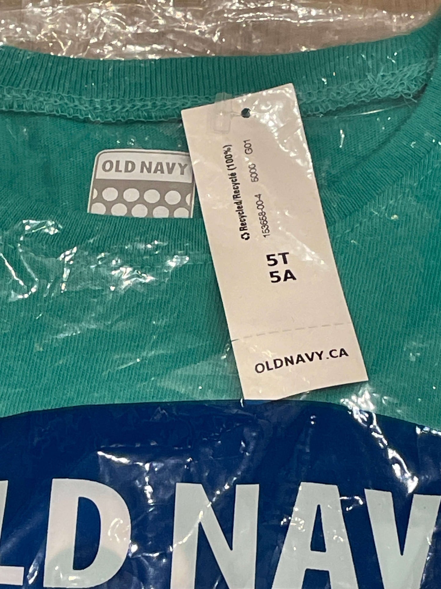 Old Navy, Green, “I Love My Nana” L/S T-shirt, Size 5T, NWT, Kids 5/5T