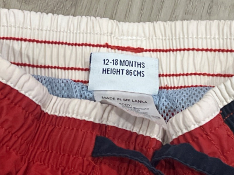 England board shorts, size 12-18mos, VGUC, Kids 18 Month (12-18M)
