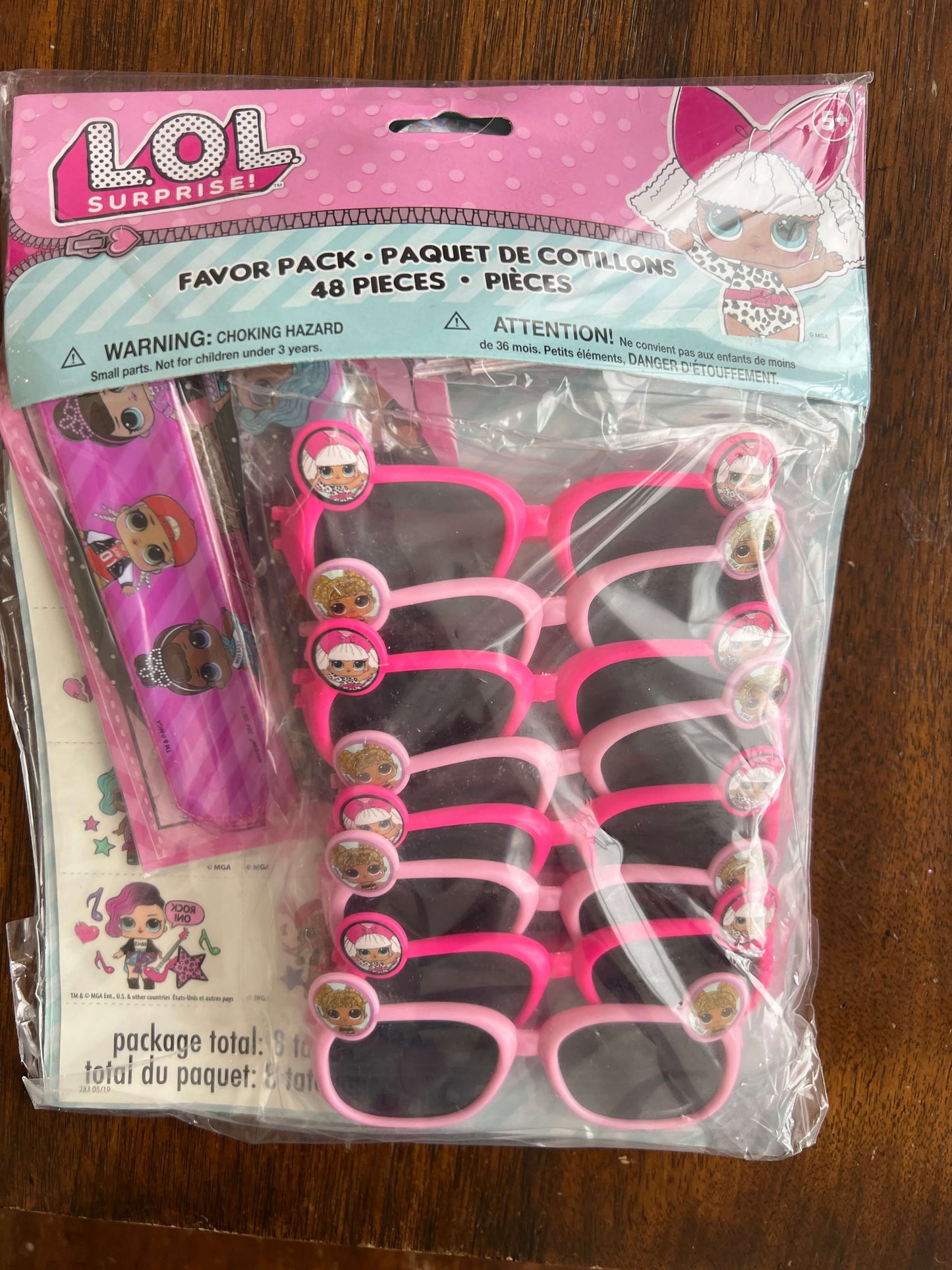 New and unopened 48 pack lol party supplies
