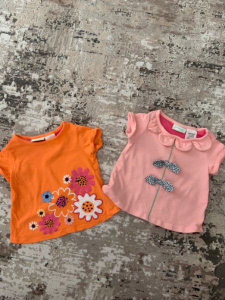 First impressions play size 6-9M  short sleeves shirts, Kids 9 Month (6-9M)