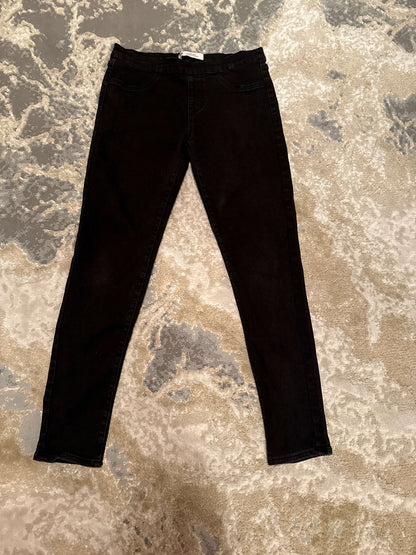 Levi’s size14 high rise ankle straight black jeans pants