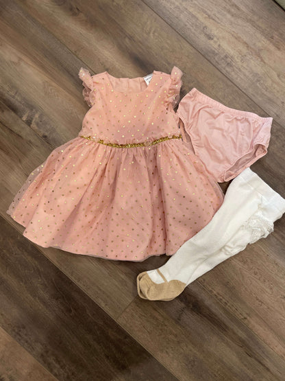 6m Party dress, Kids 6 Month (3-6M)