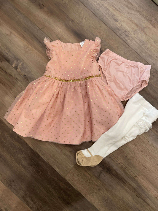 6m Party dress, Kids 6 Month (3-6M)
