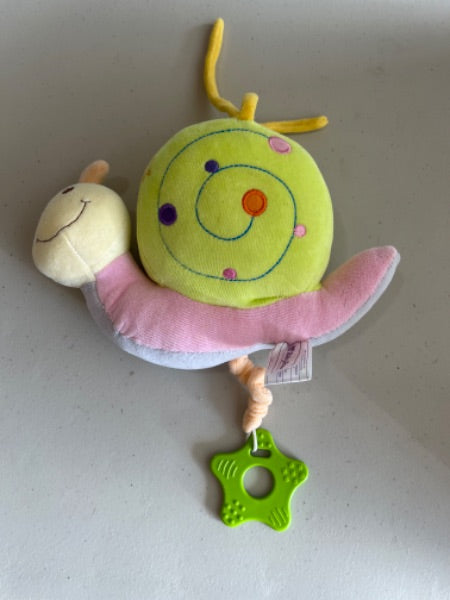 Baby Bow  caterpillar. Plays it’s a small world