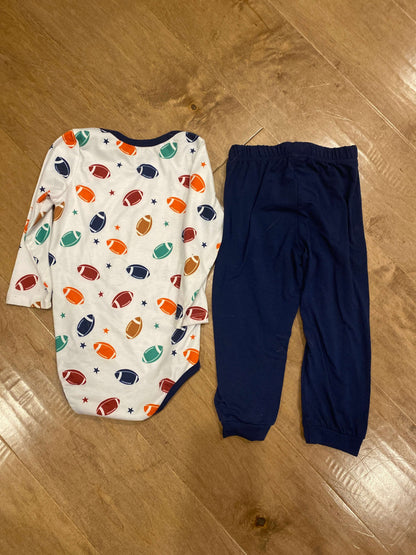 Pat Pat 18-24 month football outfit, Kids 24 Month (18-24M)
