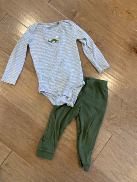 24 month Dino Carters outfit , Kids 24 Month (18-24M)